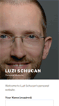 Mobile Screenshot of luzi.schucan.com